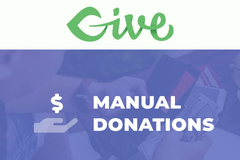 WordPress plugin Give Manual Donations