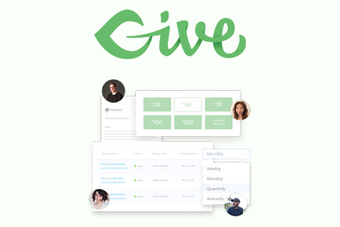 WordPress plugin Give Recurring Donations