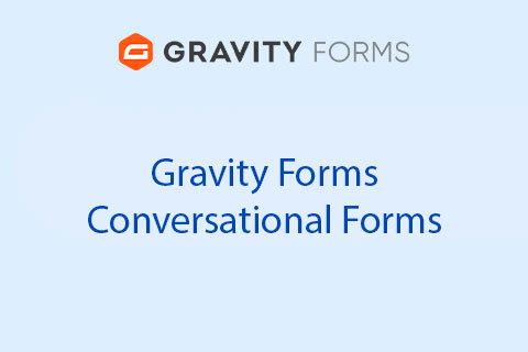 WordPress plugin Gravity Forms Conversational Forms