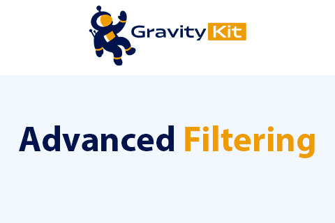 WordPress plugin GravityKit Advanced Filtering