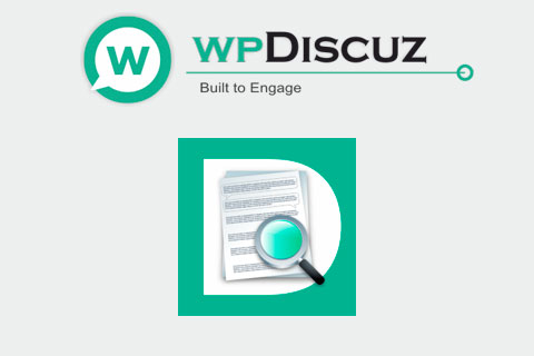 WordPress plugin wpDiscuz Comment Search