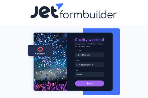 WordPress plugin JetFormBuilder Pro ConvertKit Action