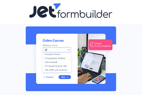 WordPress plugin JetFormBuilder Pro Select Autocomplete