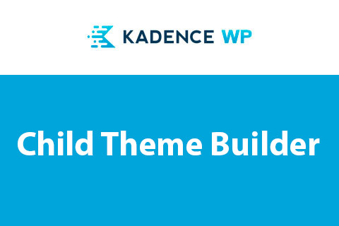 Kadence WP Kadence Child Theme Builder