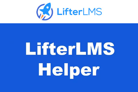 WordPress plugin LifterLMS Helper