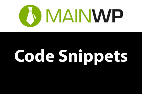 MainWP Code Snippets