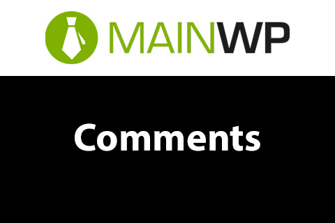 WordPress plugin MainWP Comments