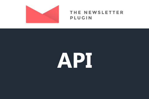 WordPress plugin Newsletter API