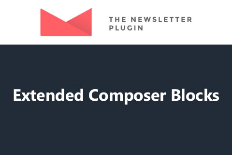 WordPress plugin Newsletter Extended Composer Blocks