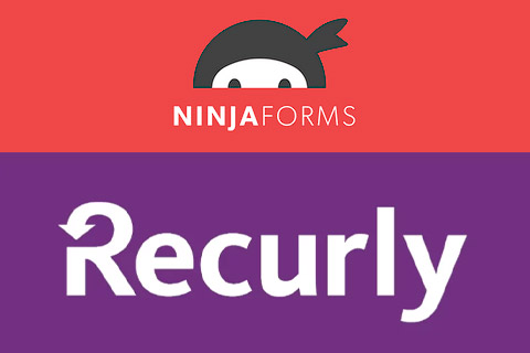 WordPress plugin Ninja Forms Recurly