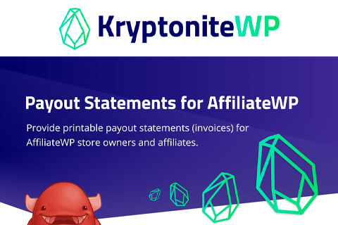 WordPress plugin AffiliateWP Payout Statements