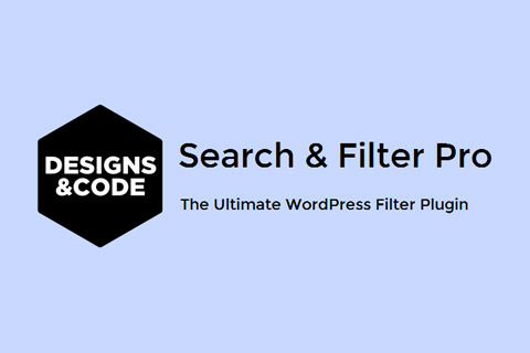 WordPress plugin Search & Filter Pro