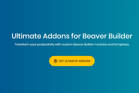 WordPress plugin Ultimate Addons for Beaver Builder
