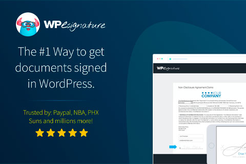 WordPress plugin WP E-Signature