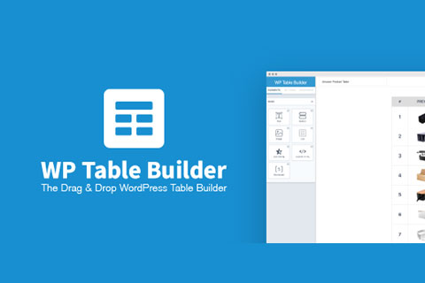 WP Table Builder Pro