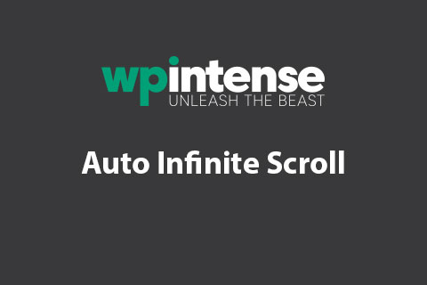 WordPress plugin WPI Auto Infinite Scroll