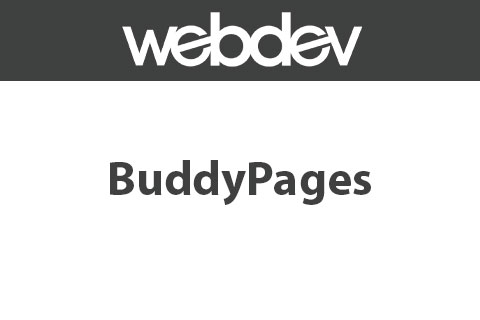 WordPress plugin BuddyPages