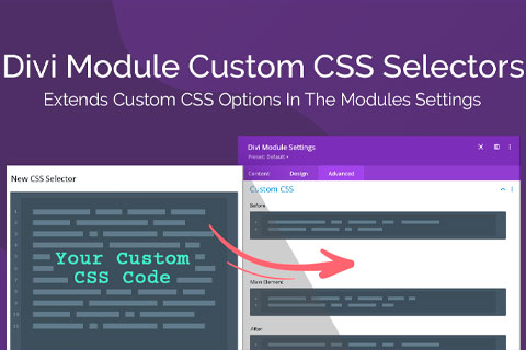 Divi Module Custom CSS Selectors