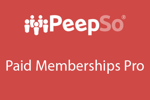 WordPress plugin PeepSo Paid Memberships Pro