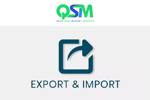 WordPress plugin QSM Export & Import
