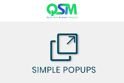 WordPress plugin QSM Simple Popups