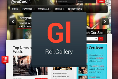 WordPress plugin RokGallery
