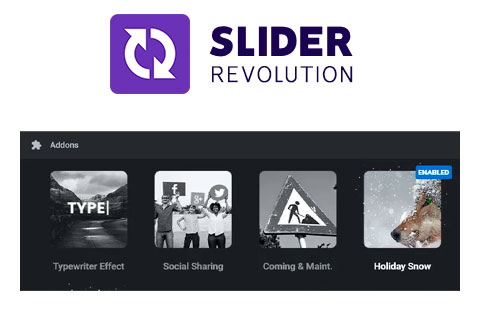 Slider Revolution Holiday Snow