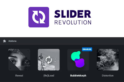 Slider Revolution BubbleMorph v3.0.7 - Plugin for adding animated ...