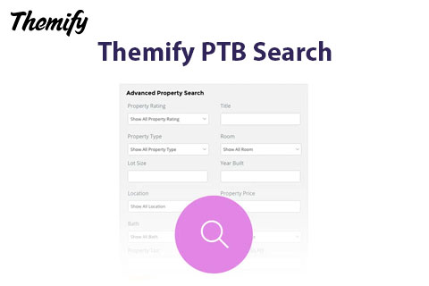 WordPress plugin Themify PTB Search