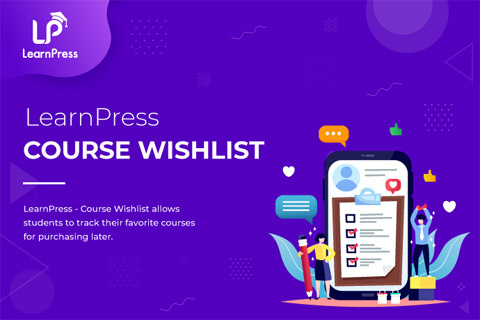 WordPress plugin LearnPress Course Wishlist