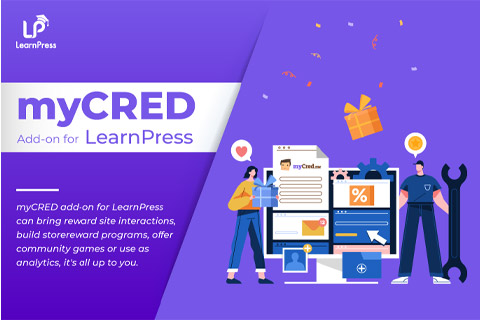 WordPress plugin LearnPress myCRED