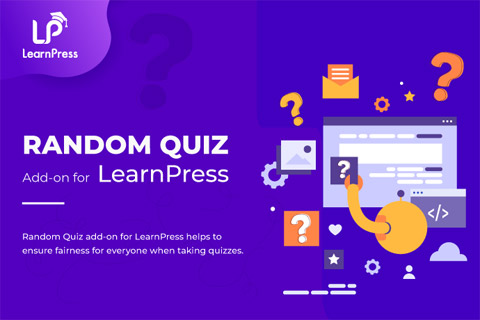 WordPress plugin LearnPress Random Quiz
