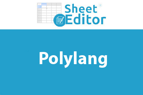 WP Sheet Editor Polylang