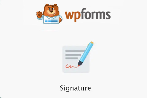 WordPress plugin WPForms Signature