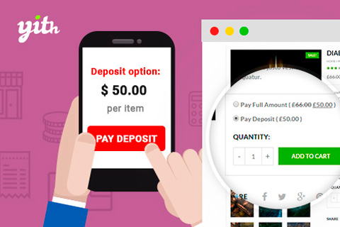 WordPress plugin YITH WooCommerce Deposits And Down Payments