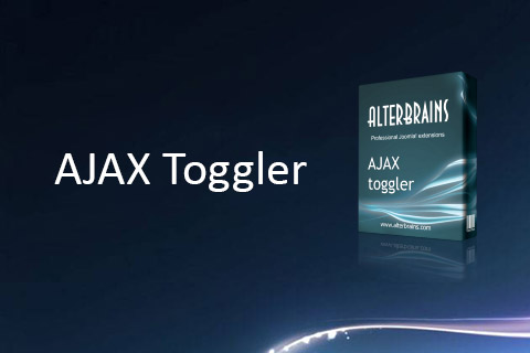 Joomla extension AJAX Toggler Pro