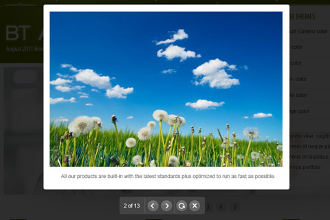 Joomla extension BT Image Gallery