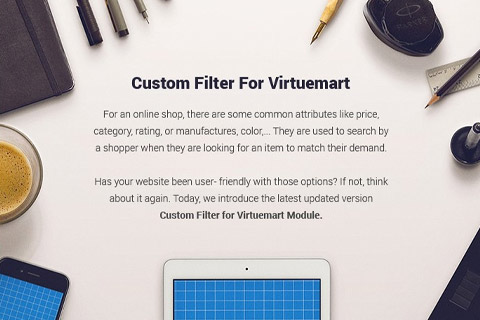 Joomla extension Advance Product Filter For VirtueMart