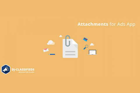 Joomla extension Attachments App for DJ-Classifieds