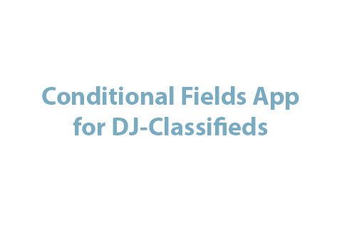 Joomla extension Conditional Fields App for DJ-Classifieds