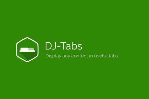 Joomla extension DJ-Tabs