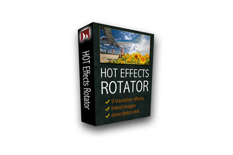 Joomla extension Hot Effects Rotator