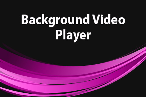 Joomla extension JoomClub Background Video Player
