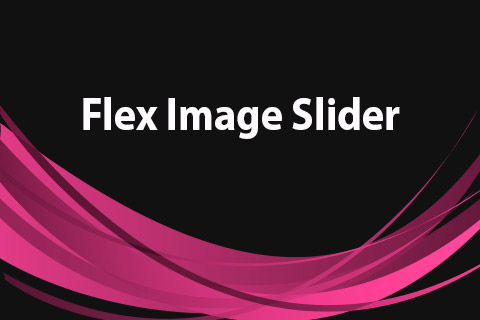 Joomla extension JoomClub Flex Image Slider