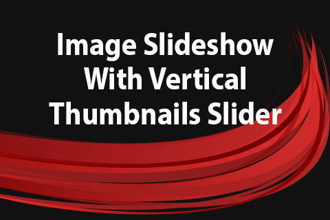 JoomClub Image Slideshow With Vertical Thumbnails Slider