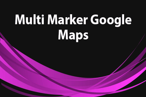 Joomla extension JoomClub Multi Marker Google Maps