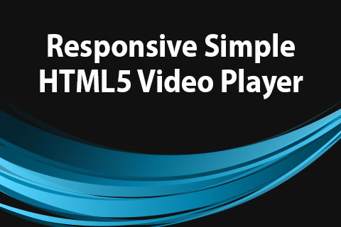 Joomla extension JoomClub Responsive Simple HTML5 Video Player