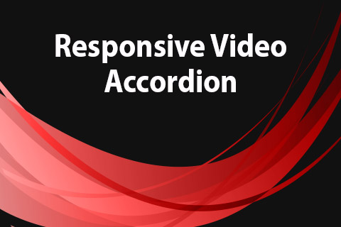 Joomla extension JoomClub Responsive Video Accordion