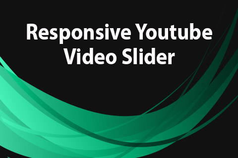 Joomla extension JoomClub Responsive Youtube Video Slider