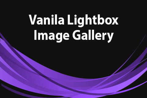 Joomla extension JoomClub Vanila Lightbox Image Gallery